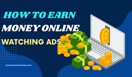 how to earn money online watching ads