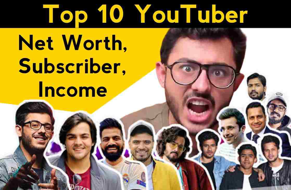 Top 10 YouTubers in India