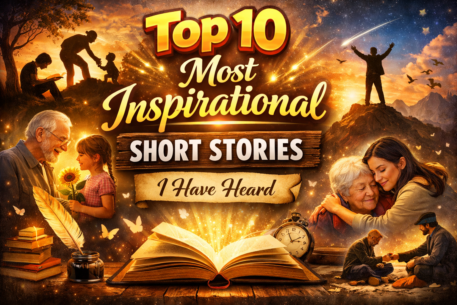 Top 10 Most Inspirational Short Stories I have Heard