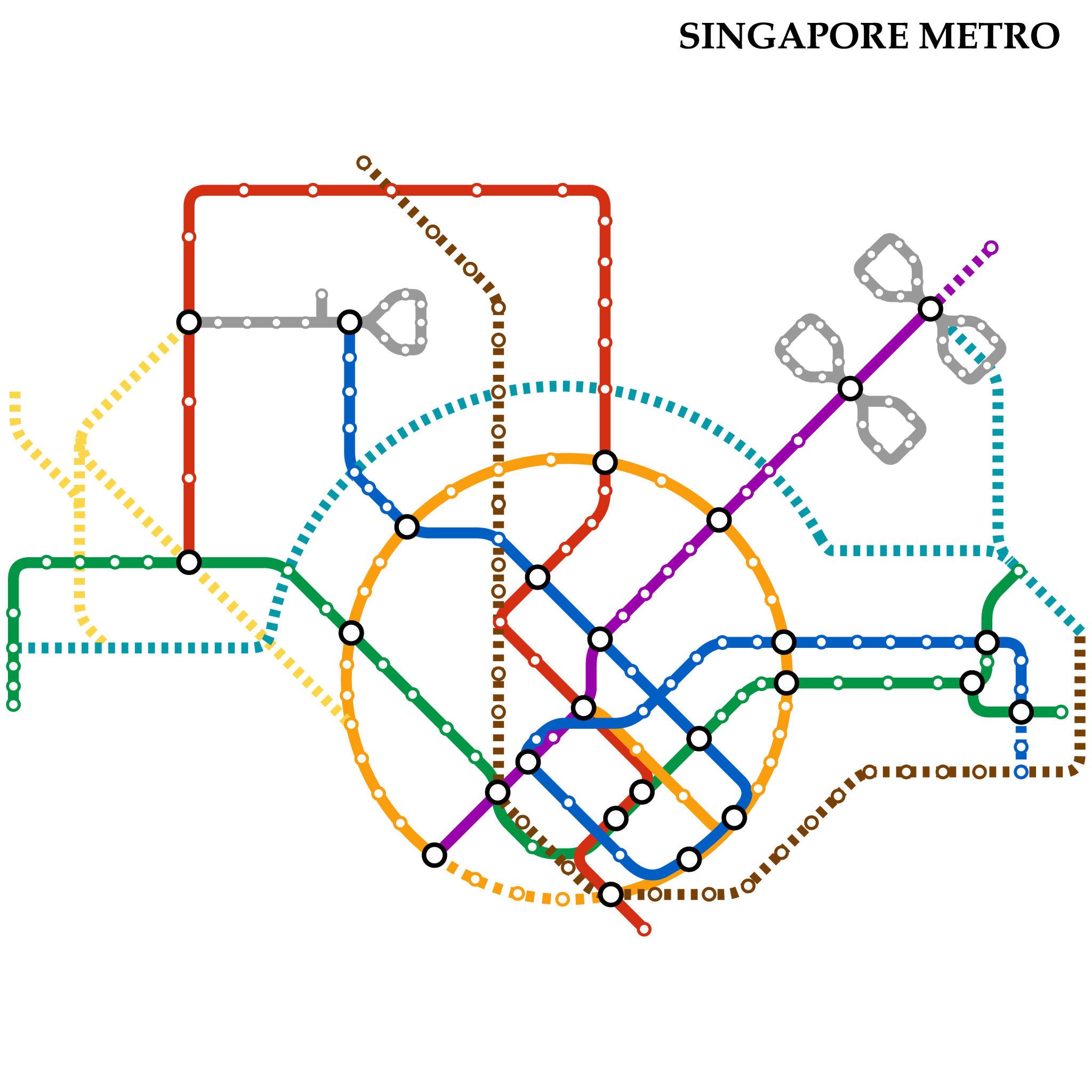 MRT map